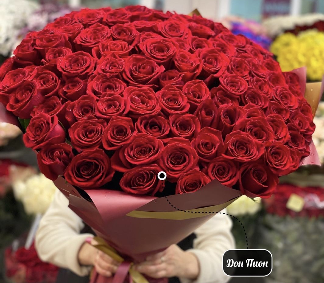 Букеты из роз