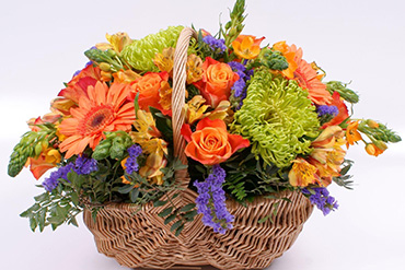 Корзины с цветами