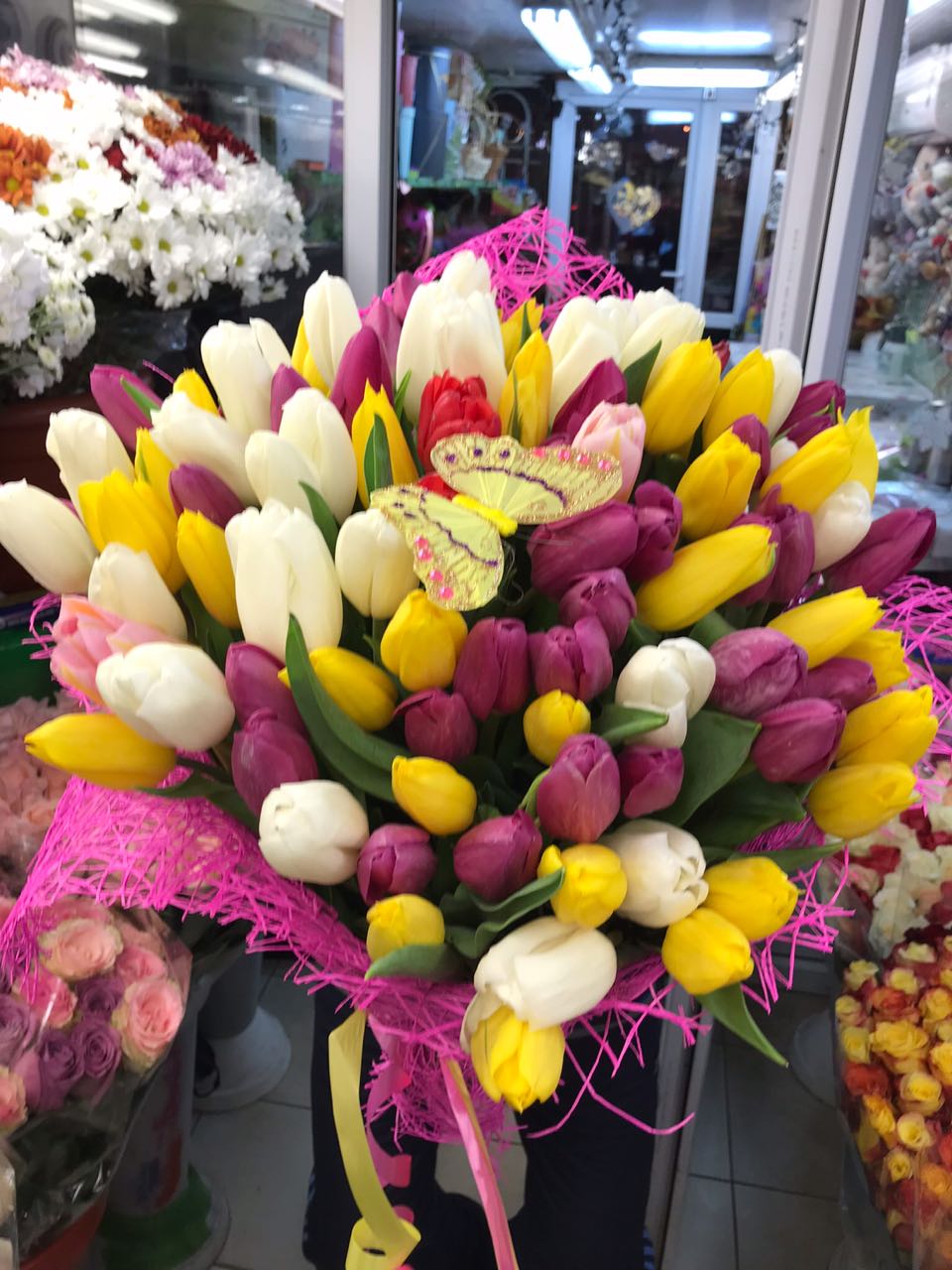 Букет тюльпанов 101