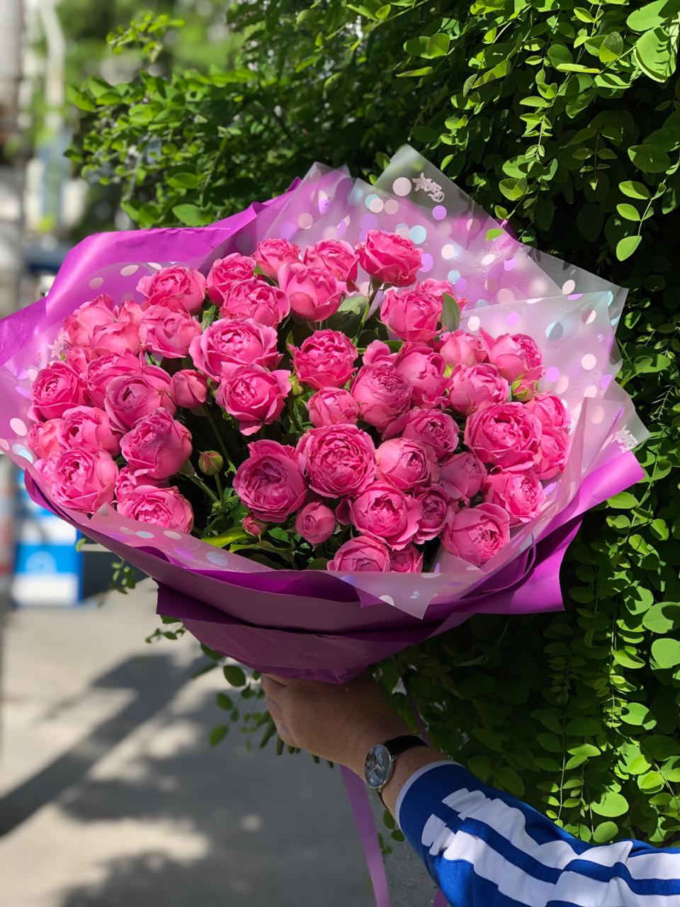 Пионовидные  Розы