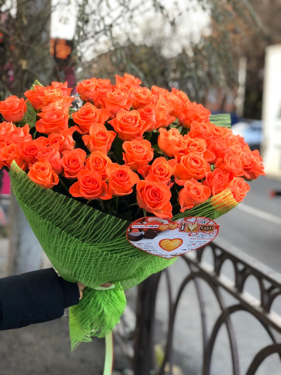 Букет из 51 розы